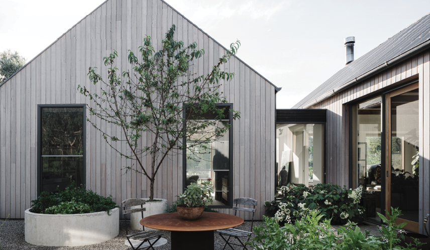 Modern House with Timber